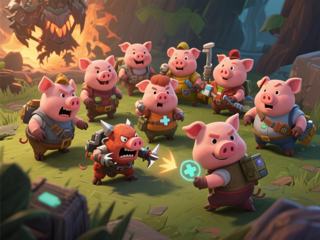 AG亚游七只小猪 (AG亚游七只小猪:童话与游戏的奇妙结合体验) 此外,游戏还巧妙地融入了团队合作元素。七只小猪各司