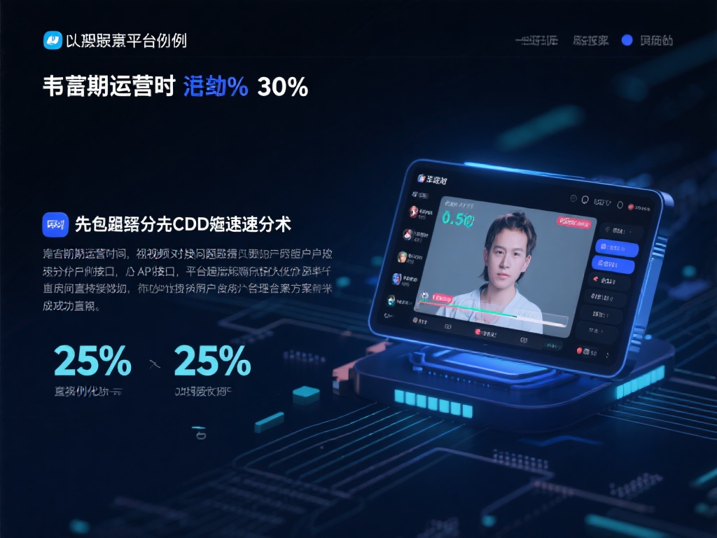 以某知名娱乐平台为例，其在初期运营时因视讯对接问题