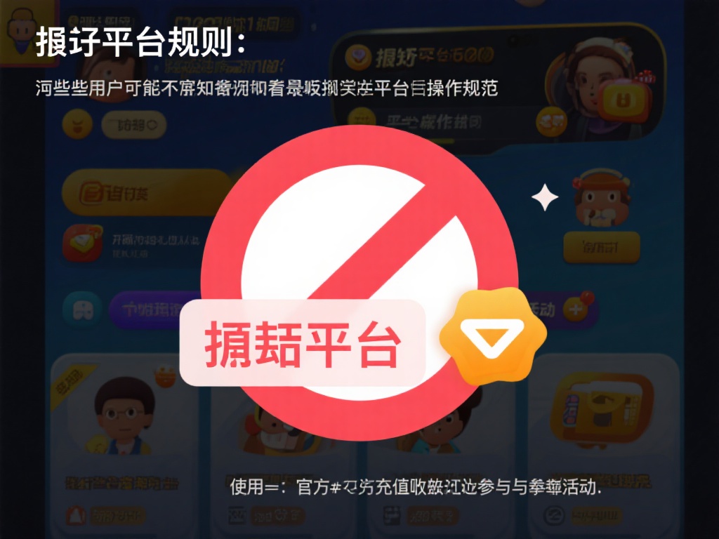 违反平台规则：某些用户可能在不知情的情况下触犯了平