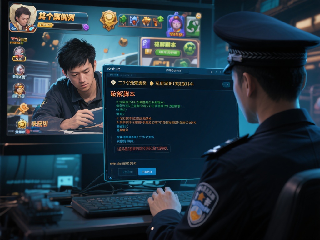 以另一个案例为例，一名玩家在尝试使用所谓的“破解脚