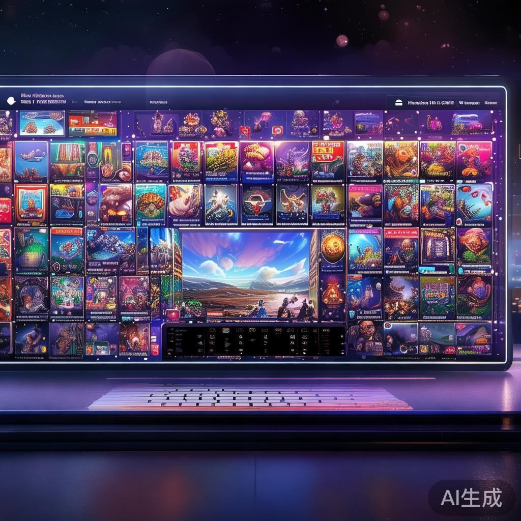 某些平台通过不断提供多样化的游戏内容，成功吸引大量